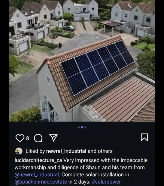Lucid Architecture Instagram Post Solar